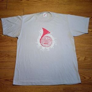 Vtg Lincoln Center For The Performing Arts T Shirt Size XL Gray Made In USA 1987